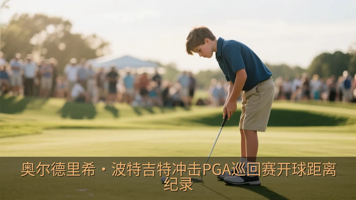 高尔夫球手在果岭上阅读小鸟推线路