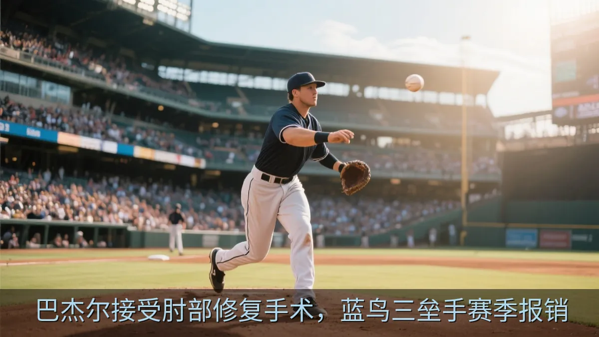 巴杰尔接受肘部修复手术，蓝鸟三垒手赛季报销